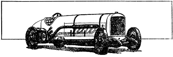 Первый вариант рекордного автомобиля 'Томас-Спешцэл'. Двигатель авиационный 12-цилиндровый объемом 27 л, мощностью 600 л. с. Коробка передач четырехступенчатая. Привод задних ведущих колес цепными бортовыми передачами. Масса машины 1778 кг. В апреле 1926 года Парри Томас достиг на нем скорости 275,222 км/ч