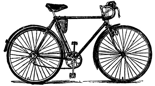 Легкодорожный велосипед